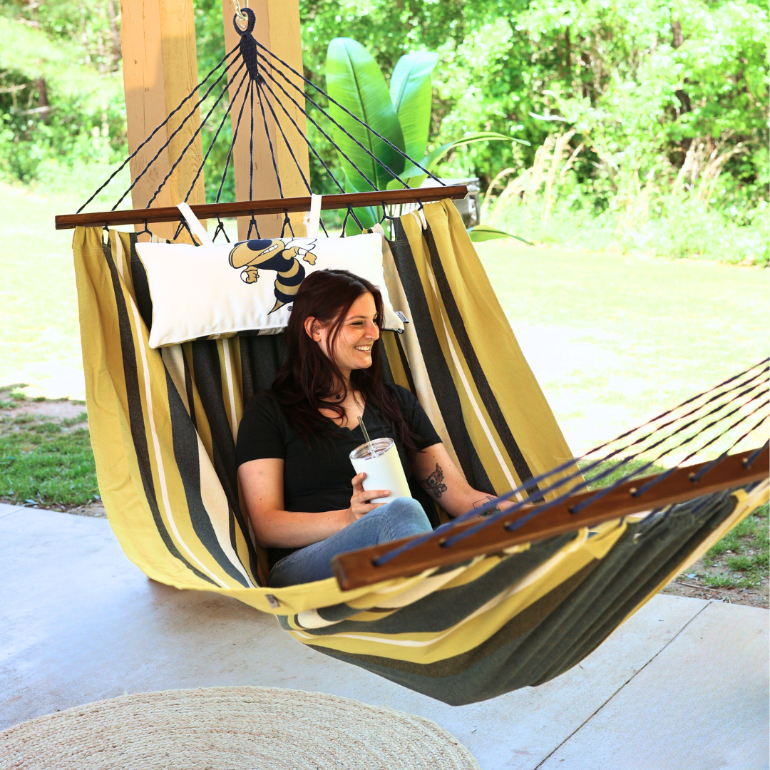 georgia tech yellow hammock girl