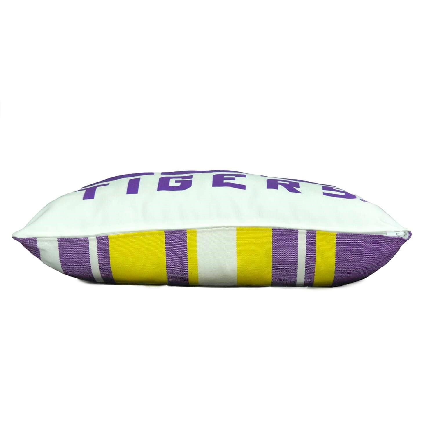 LSU Tigers Lumbar  Rectangular Pillow Zipper