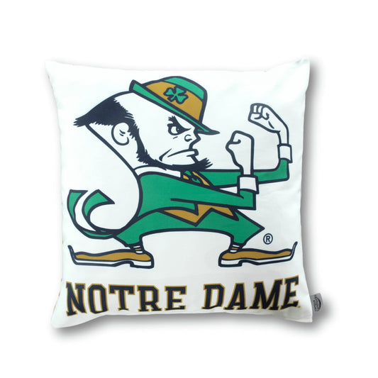 Notre Dame Fighting Irish Pillow Cover Sham Leprechaun