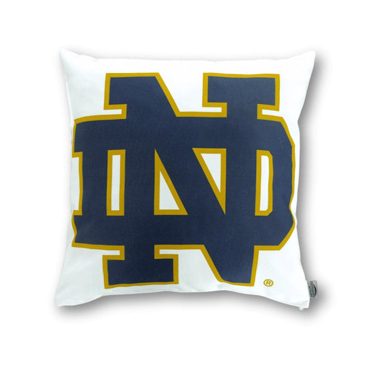 Notre Dame Pillow Cover featuring Athletic Logo
