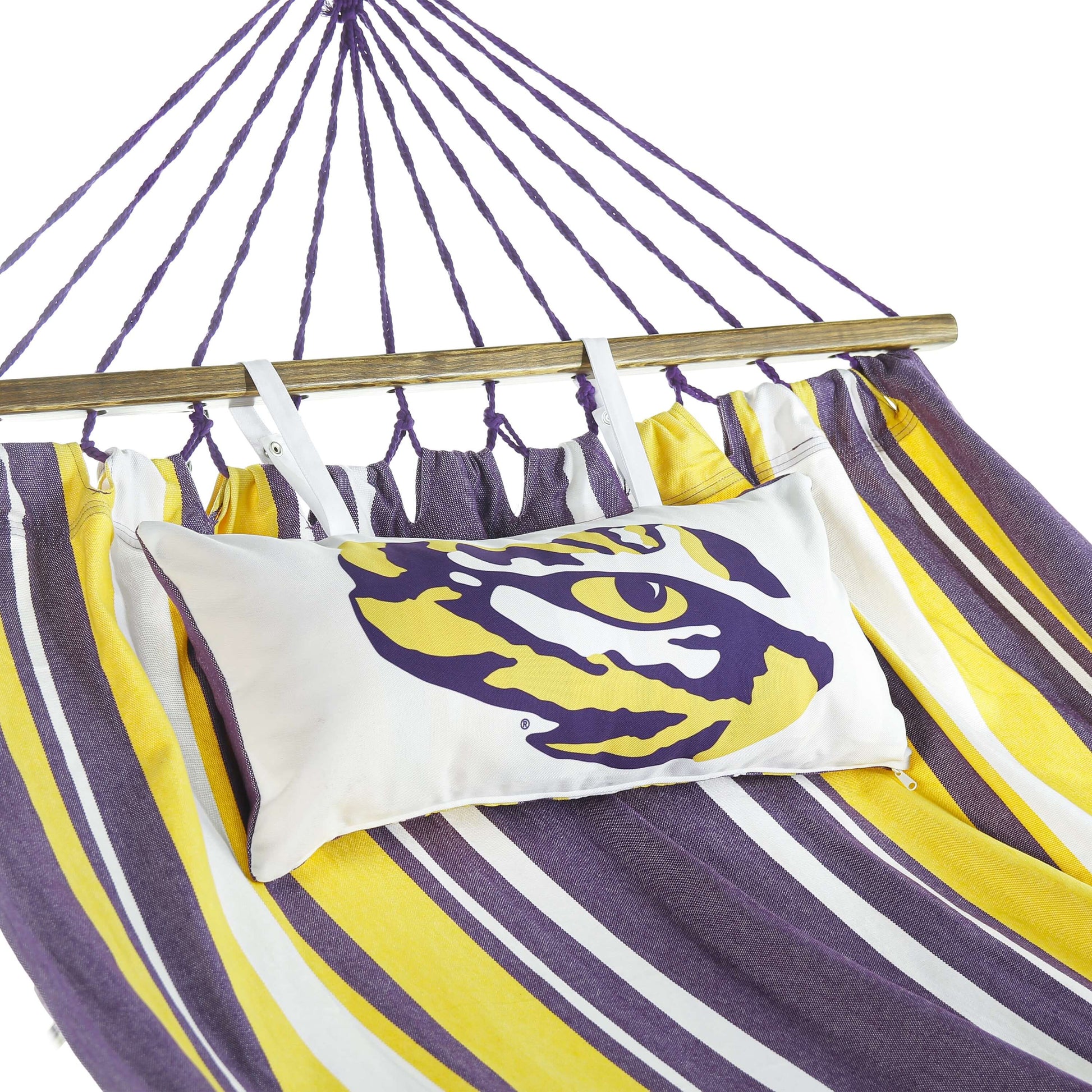 lsu tigers mascot hammock pillow