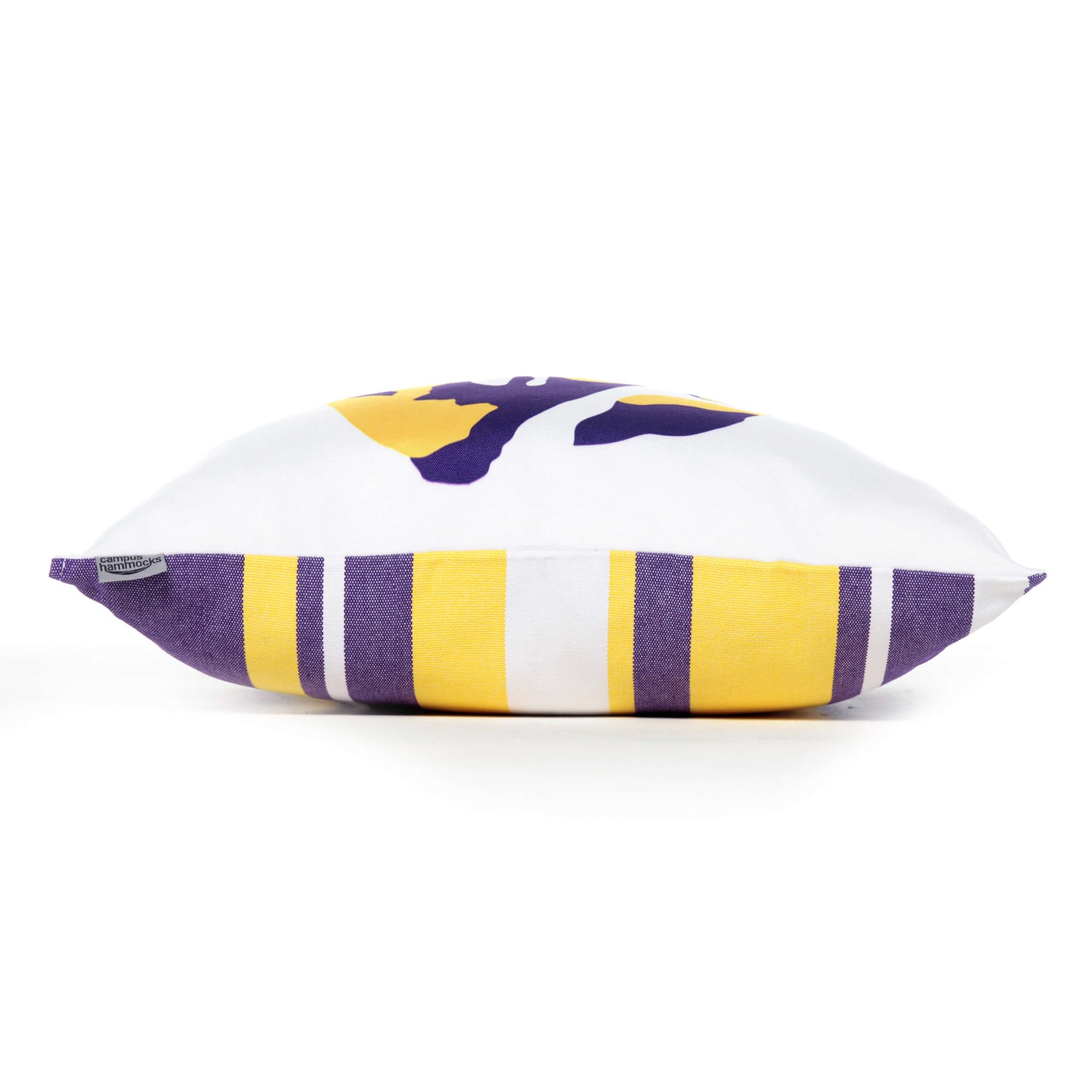 lsu tigers mascot pillow side view