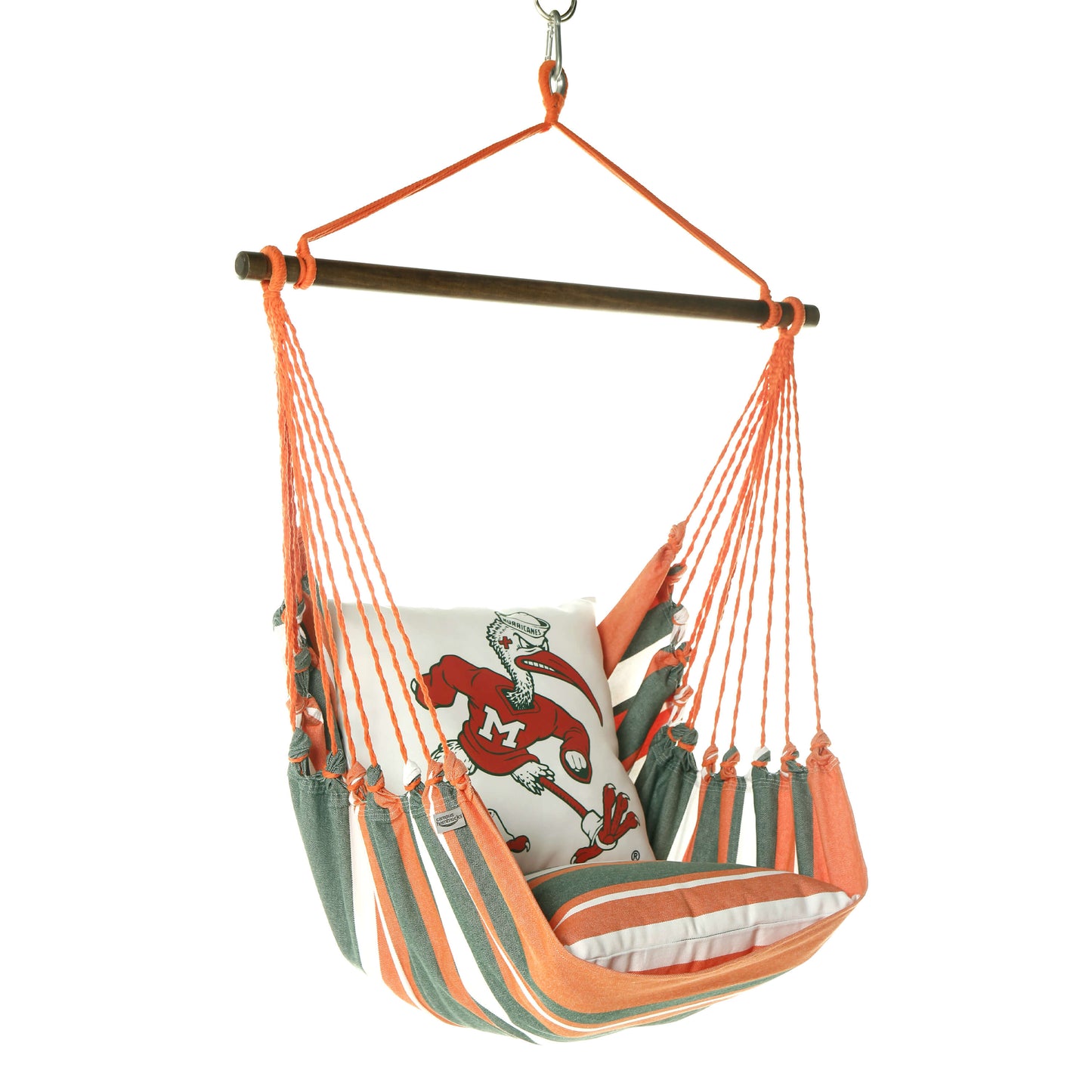 miami hurricanes mascot chair swing ibis