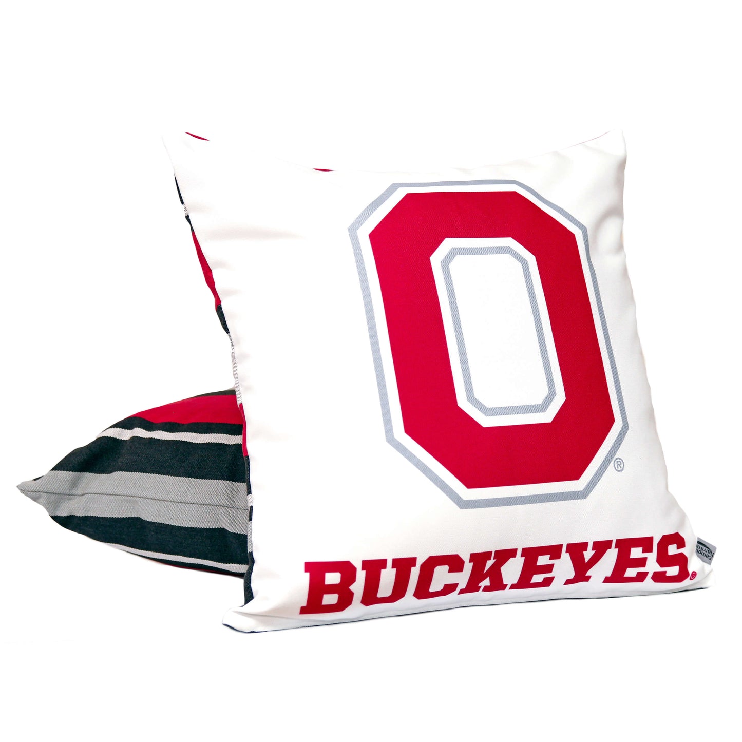 ohio state buckeyes throw pillow