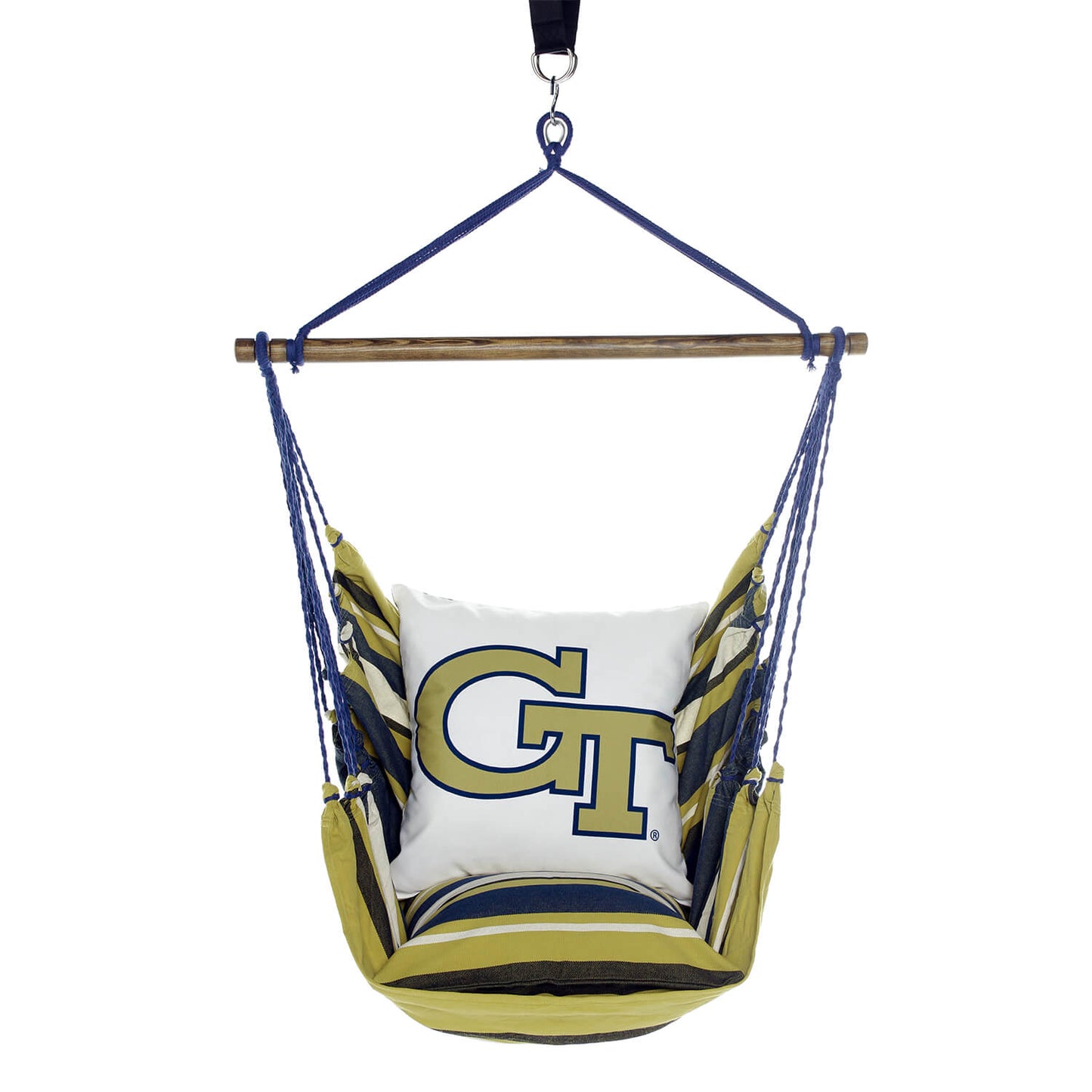 Georgia Tech Logo Hanging Chair pillows