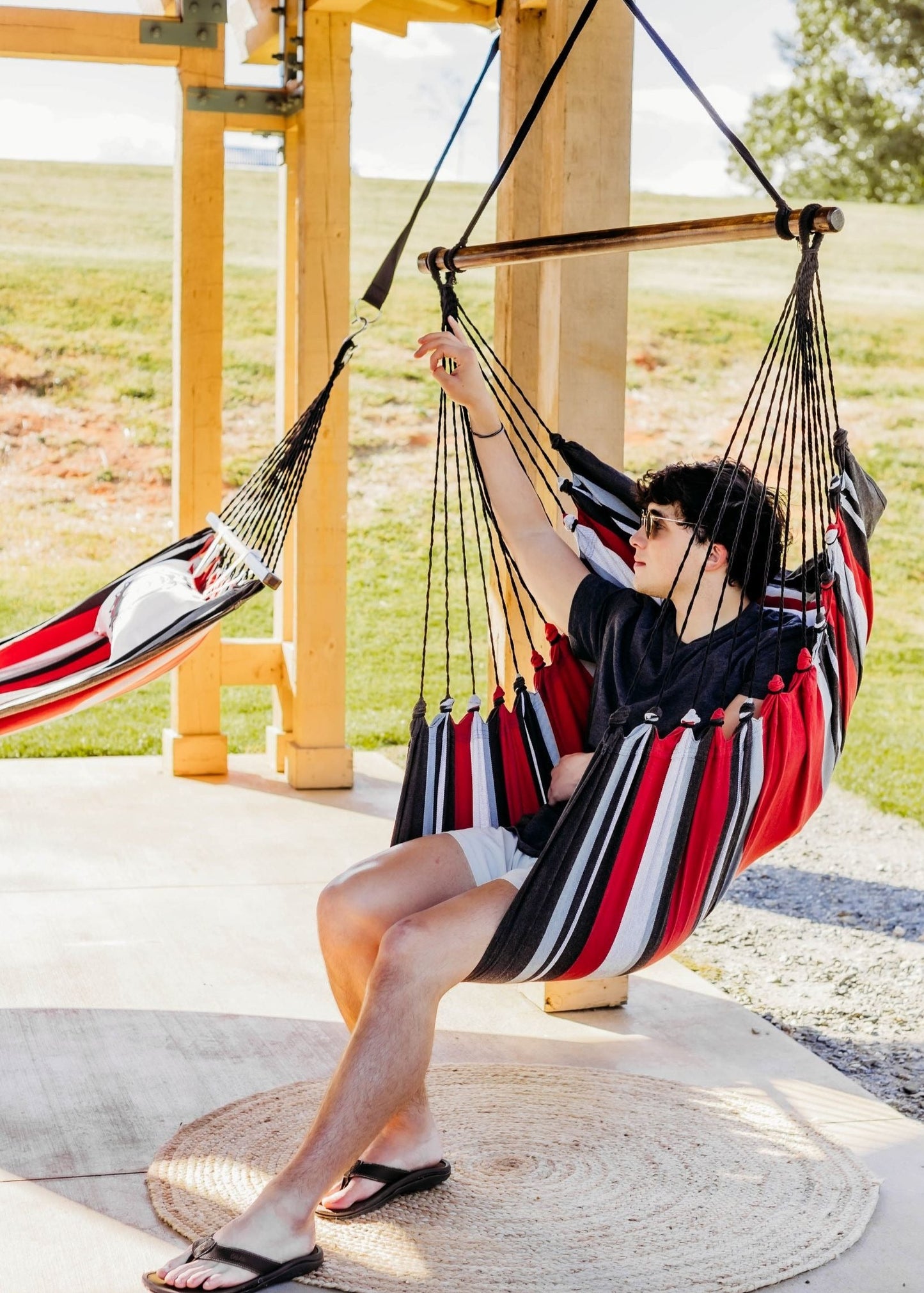 Georgia bulldogs chair swing hammock