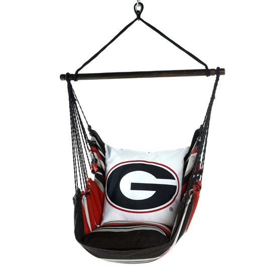 Georgia bulldogs hammock hanging chair swing