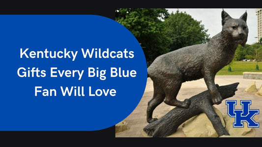 Kentucky Wildcats gifts every Big Blue fan will love, with a bronze Wildcat statue and the UK logo