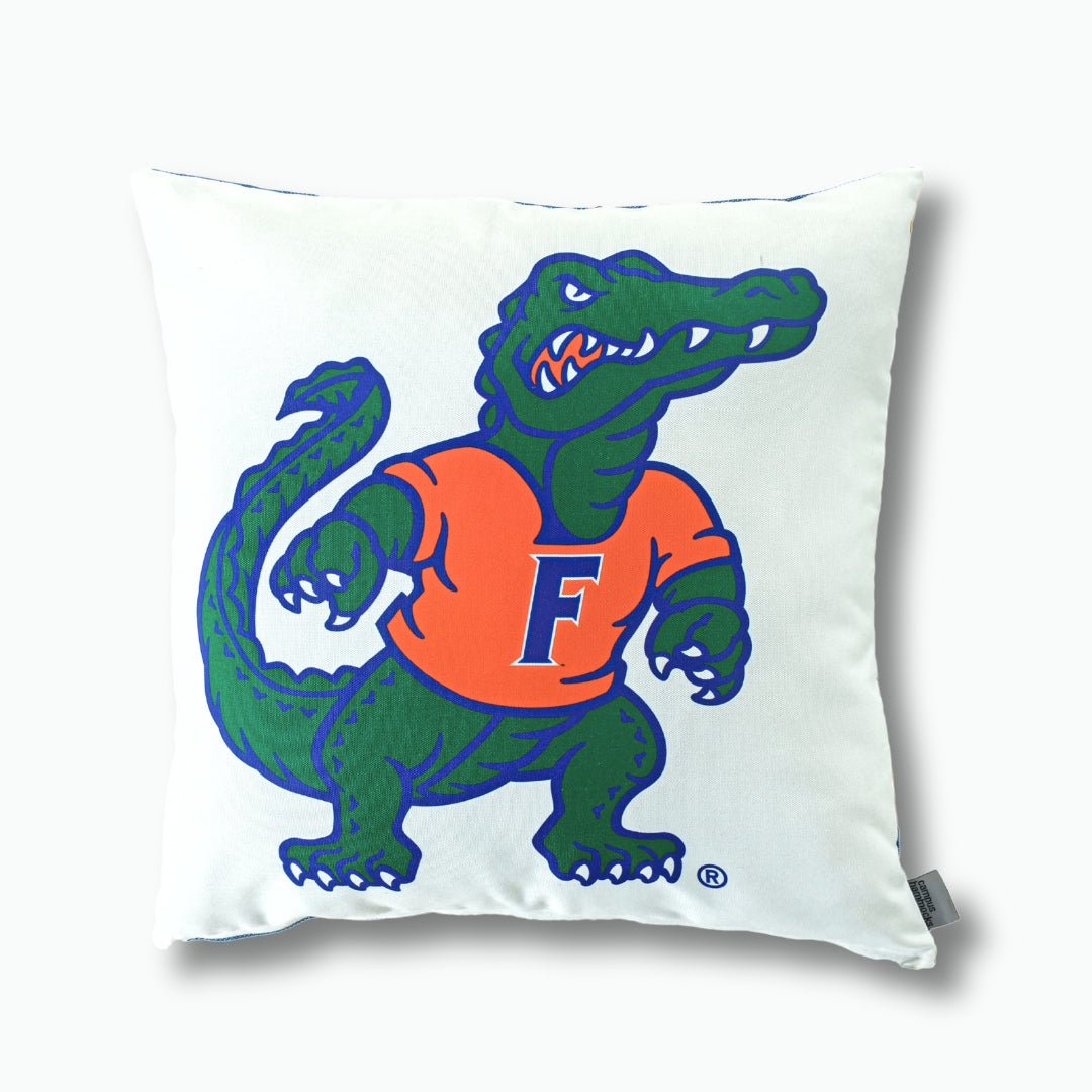 florida gators pillow bedding albert mascot