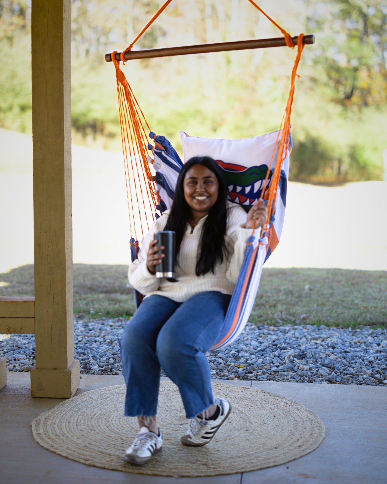 Florida Gators Chair Hammock Gift | Gators Tailgate Lawn Chair