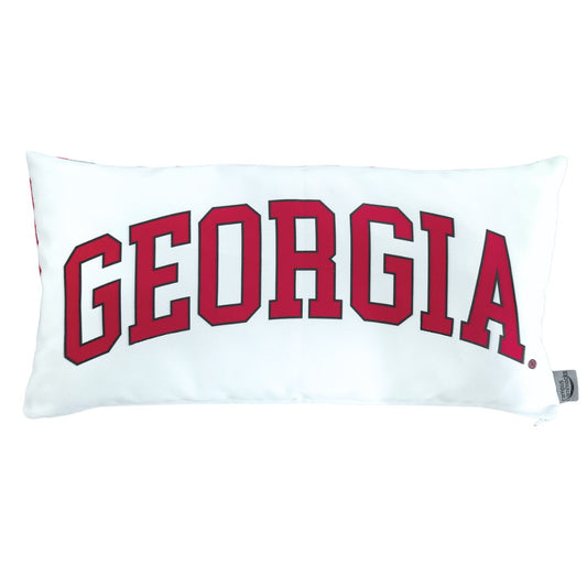 UGA Georgia Bulldogs lumbar pillow cover