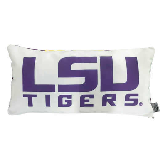 LSU Tigers Lumbar Pillow Cover