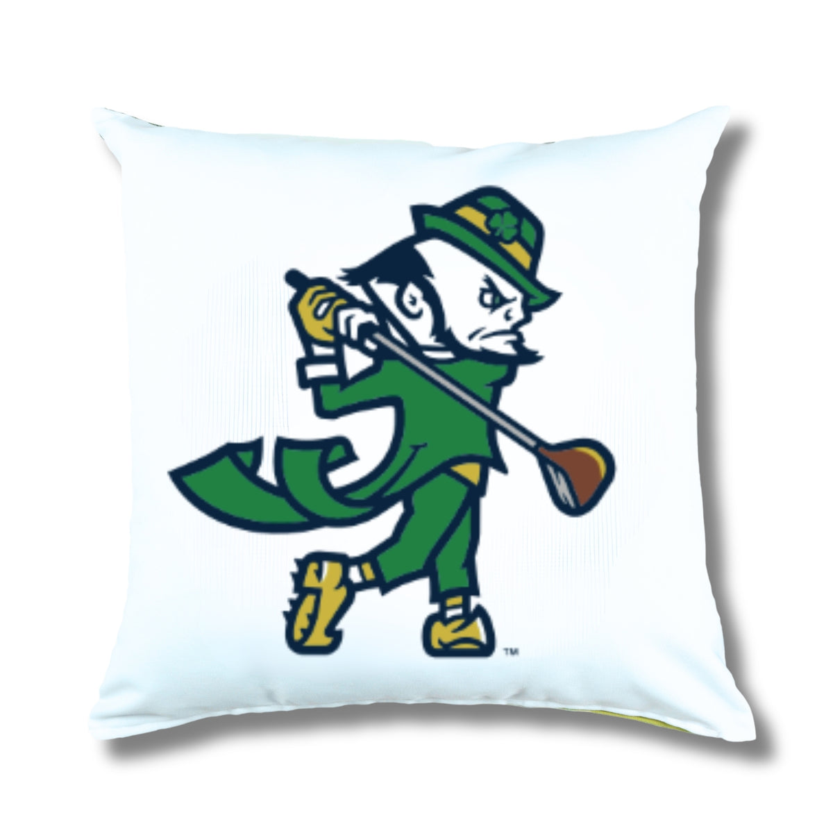 Notre Dame Golf Pillow Cover