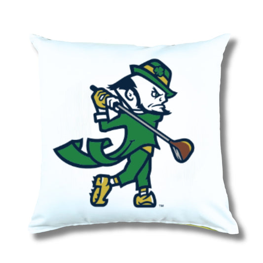 Notre Dame Golf Pillow Cover