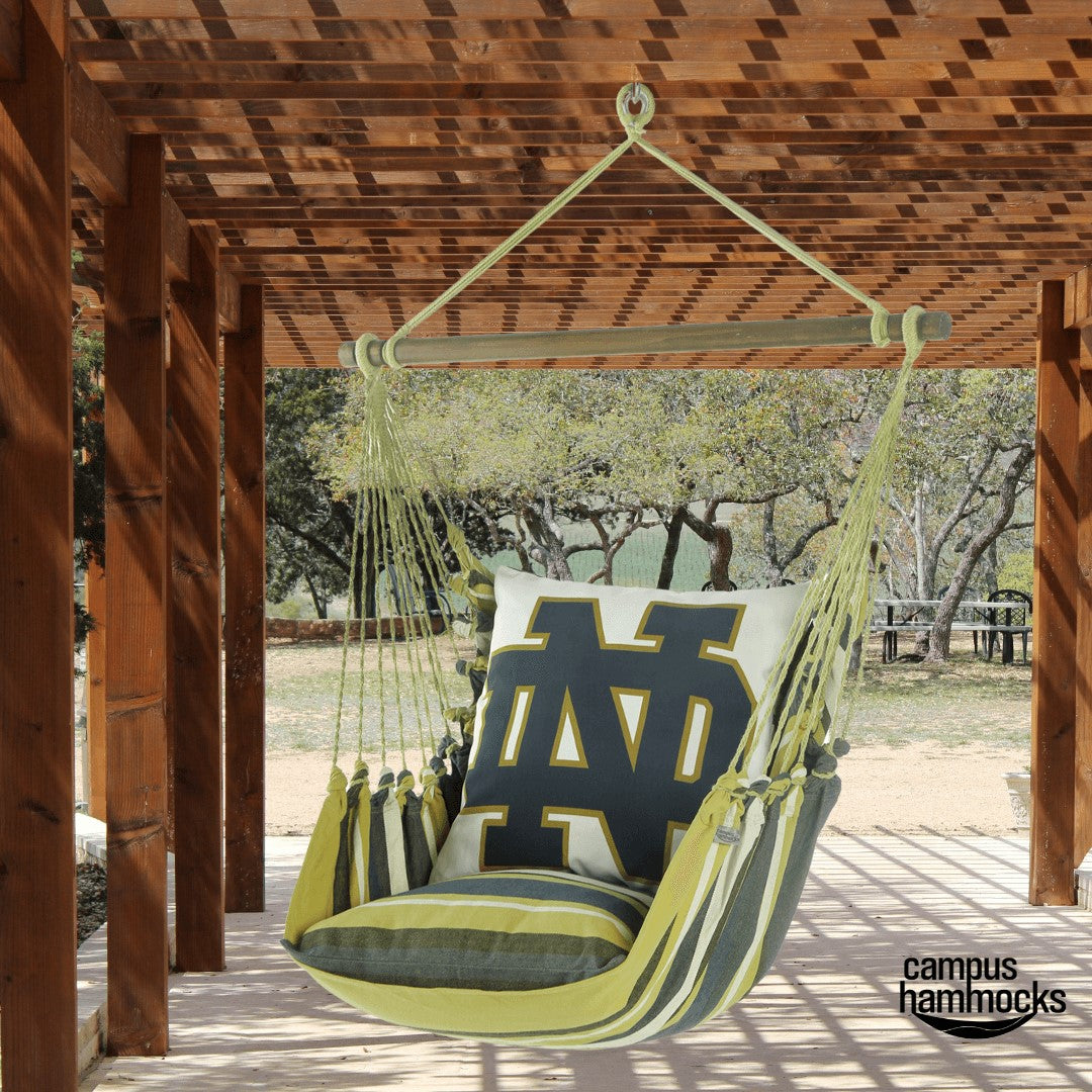 Notre Dame Fighting Irish Logo Chair Outdoors