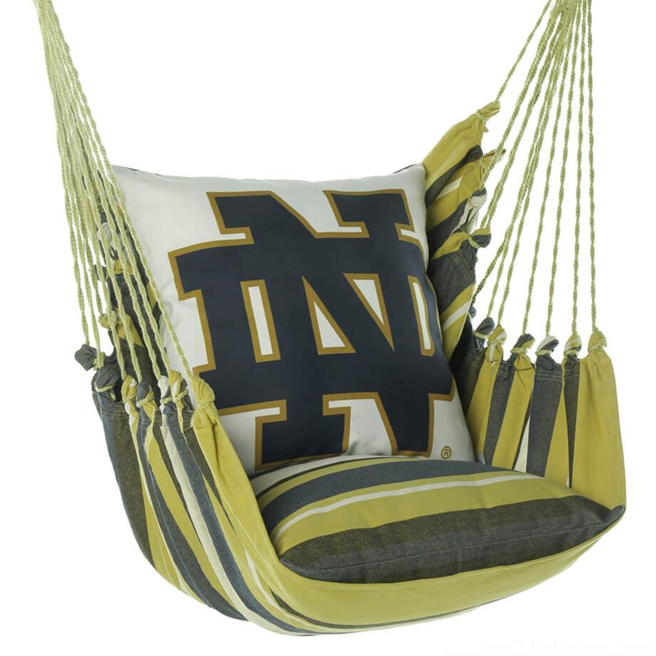 Notre Dame Hanging Chair Logo