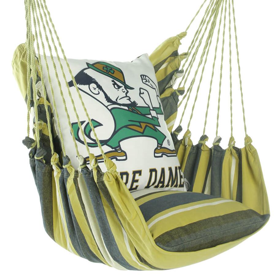 Notre Dame Fighting Irish Chair Leprechaun Mascot 