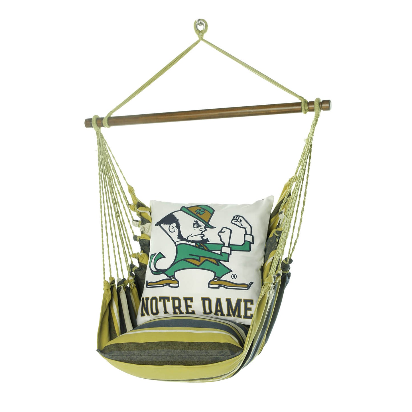 Notre Dame Fighting Irish Chair Leprechaun Mascot 