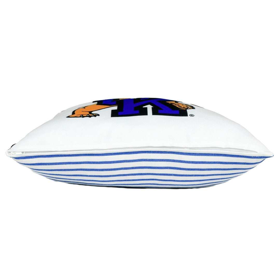 UK Wildcat pillow side view zipper