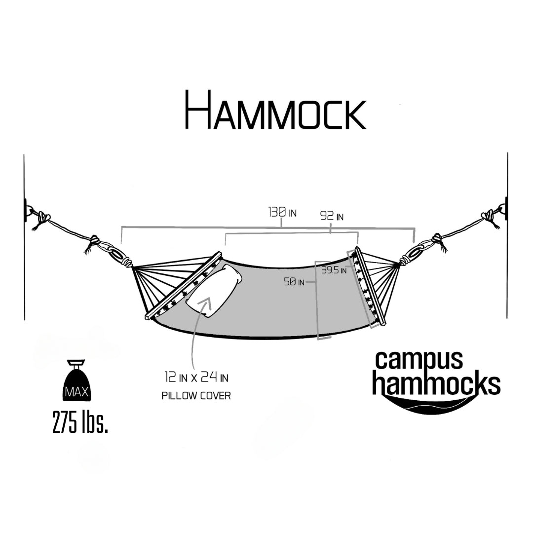LSU Tigers Mascot Logo Hammock Furniture 