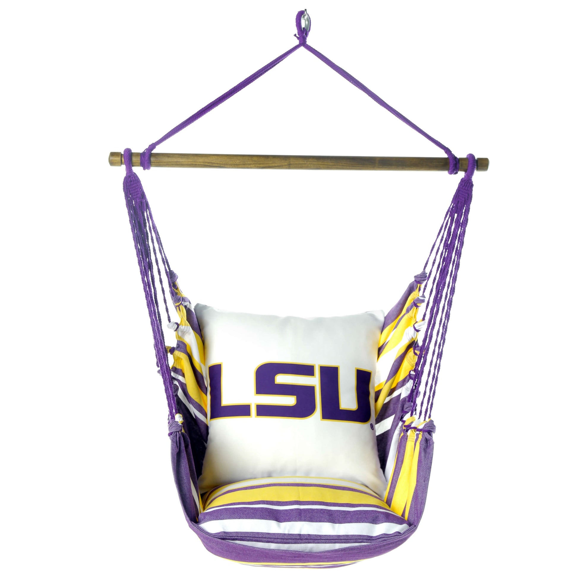 lsu chair swing logo hammock