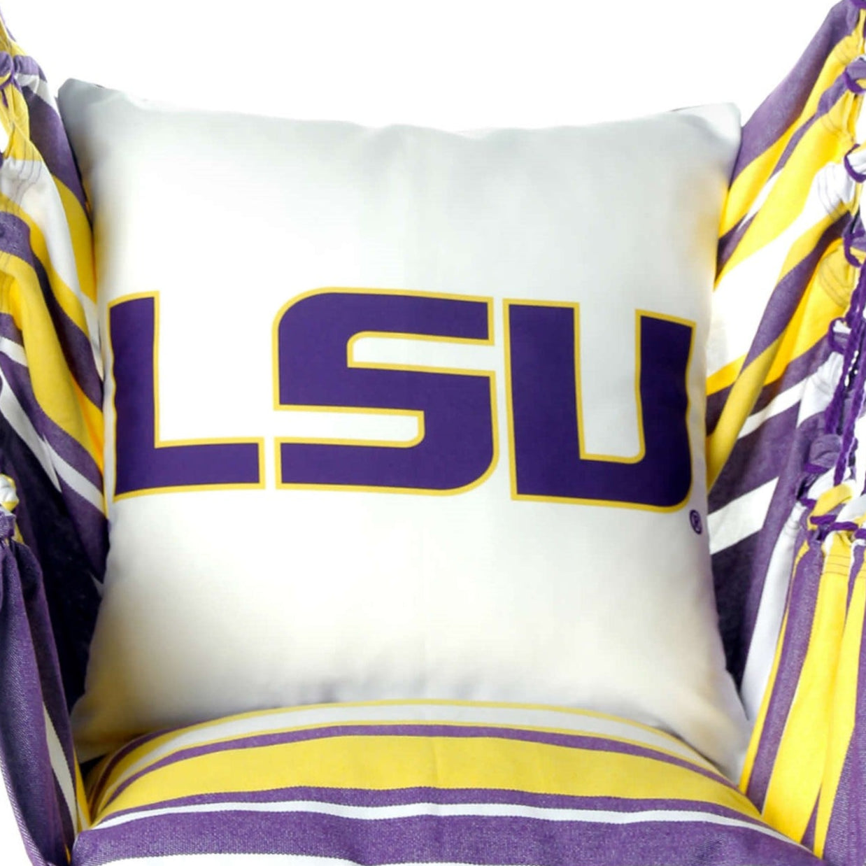 LSU Tigers Square pillow sham