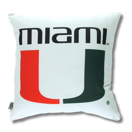 miami hurricanes pillow cover
