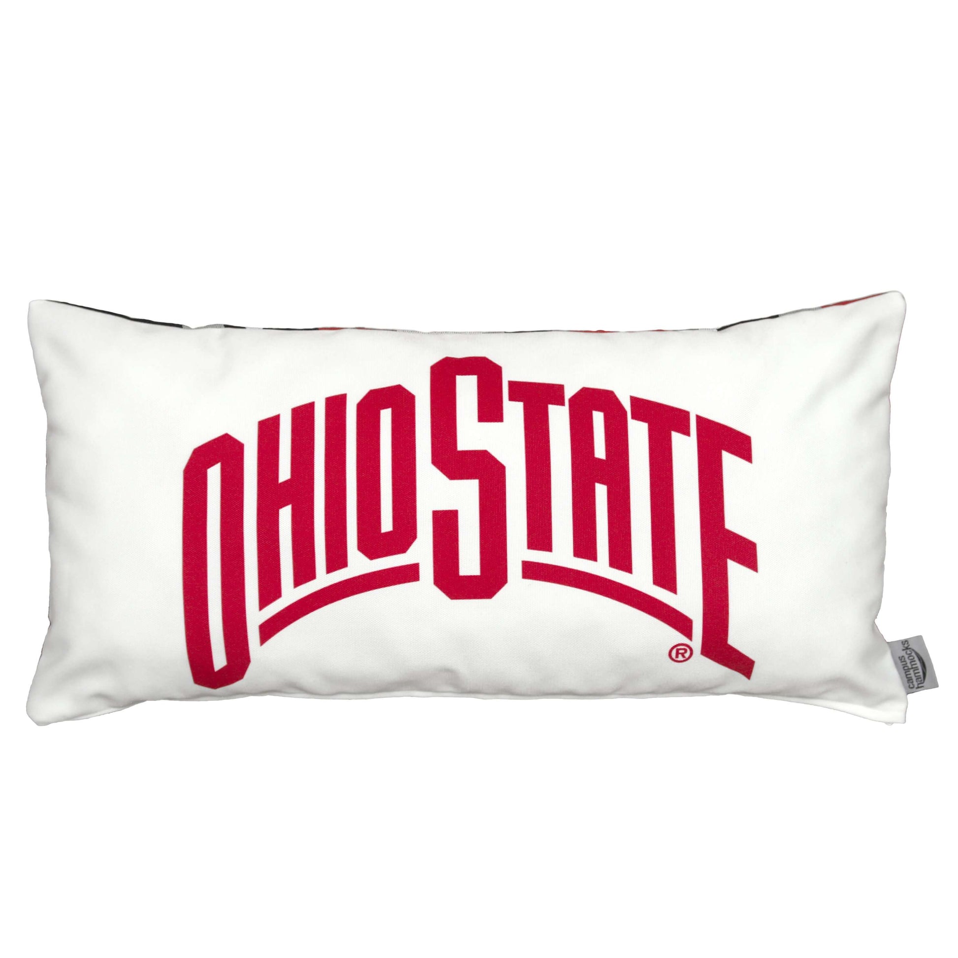 Ohio State cushion pillow lumbar with red logo