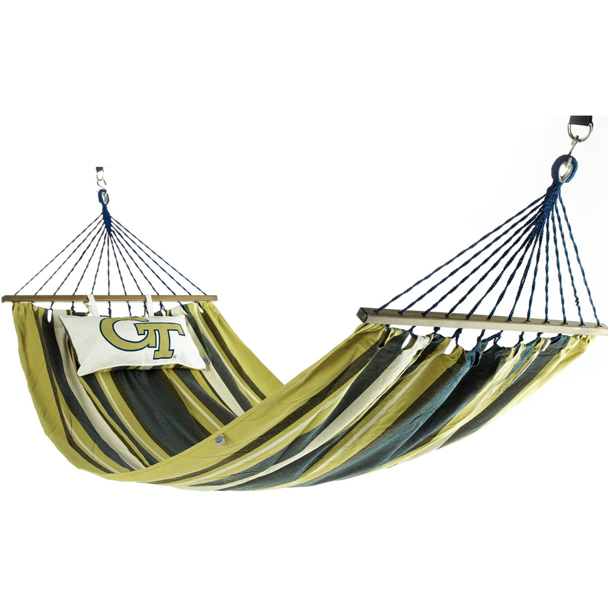Tech Yellow Jackets Logo Hammock Tech Tailgate