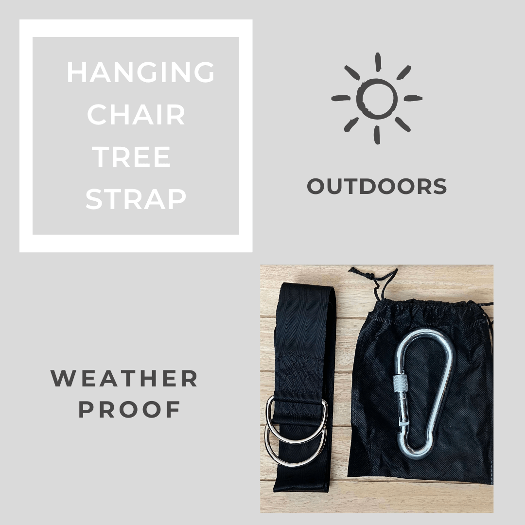 Outdoor Chair Swing Hanging Strap Kit
