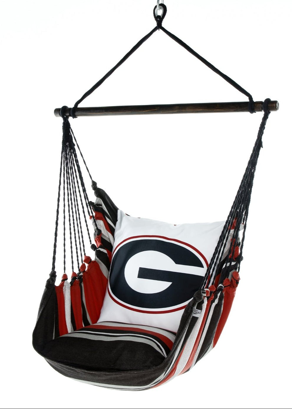 University of Georgia Bulldogs Hanging Chair Swing | UGA Chair Hammock ...
